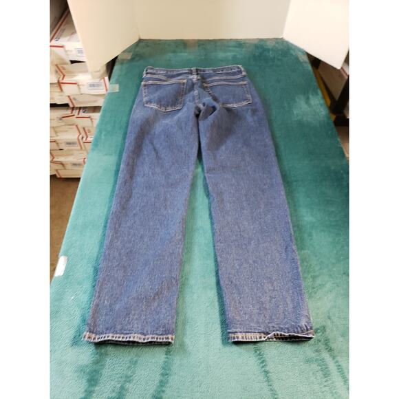 Gap Jeans Size 2 Womens Blue Stretch Denim Pants Mid Rise 90s Loose Straight - Picture 10 of 12